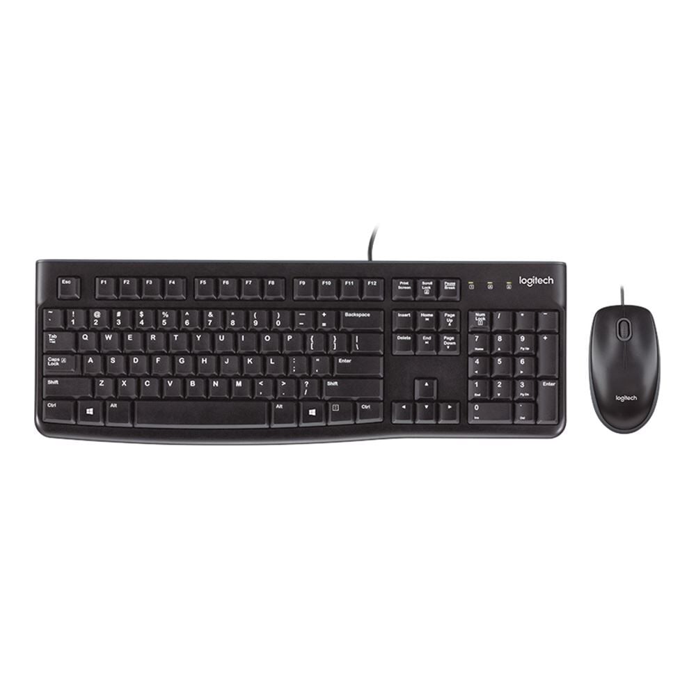 Logitech 920-002560 MK120 Q Usb Standart Kablolu Klavye Mouse Set