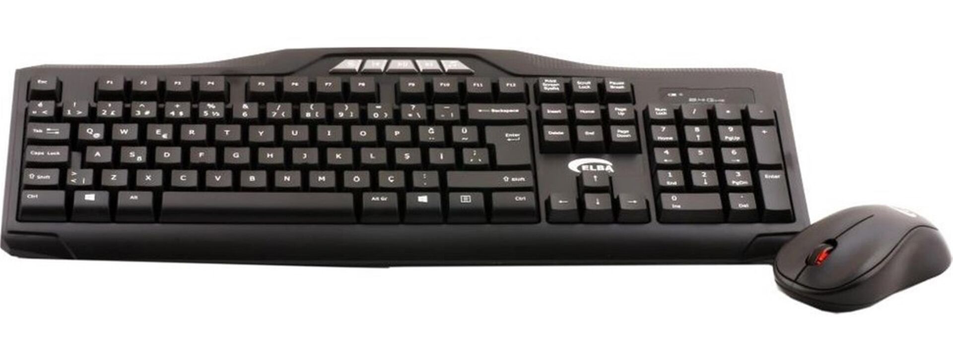 Elba Ec-266 Q Usb Siyah Kablosuz Klavye Mouse Set Multimedya