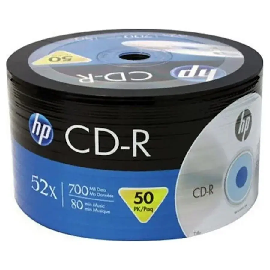 HP CD-R CRE00070-3 52X 700 Mb 50'li Paket BOŞ CD