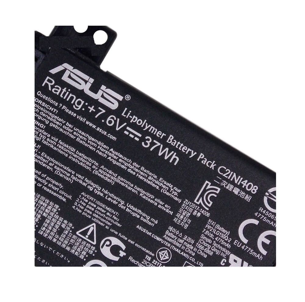 Asus Orjınal C21N1408 A555 K555, K555L, K555LA, K555LB, K555U, K555UB, K555L, K555LN Batarya Pil