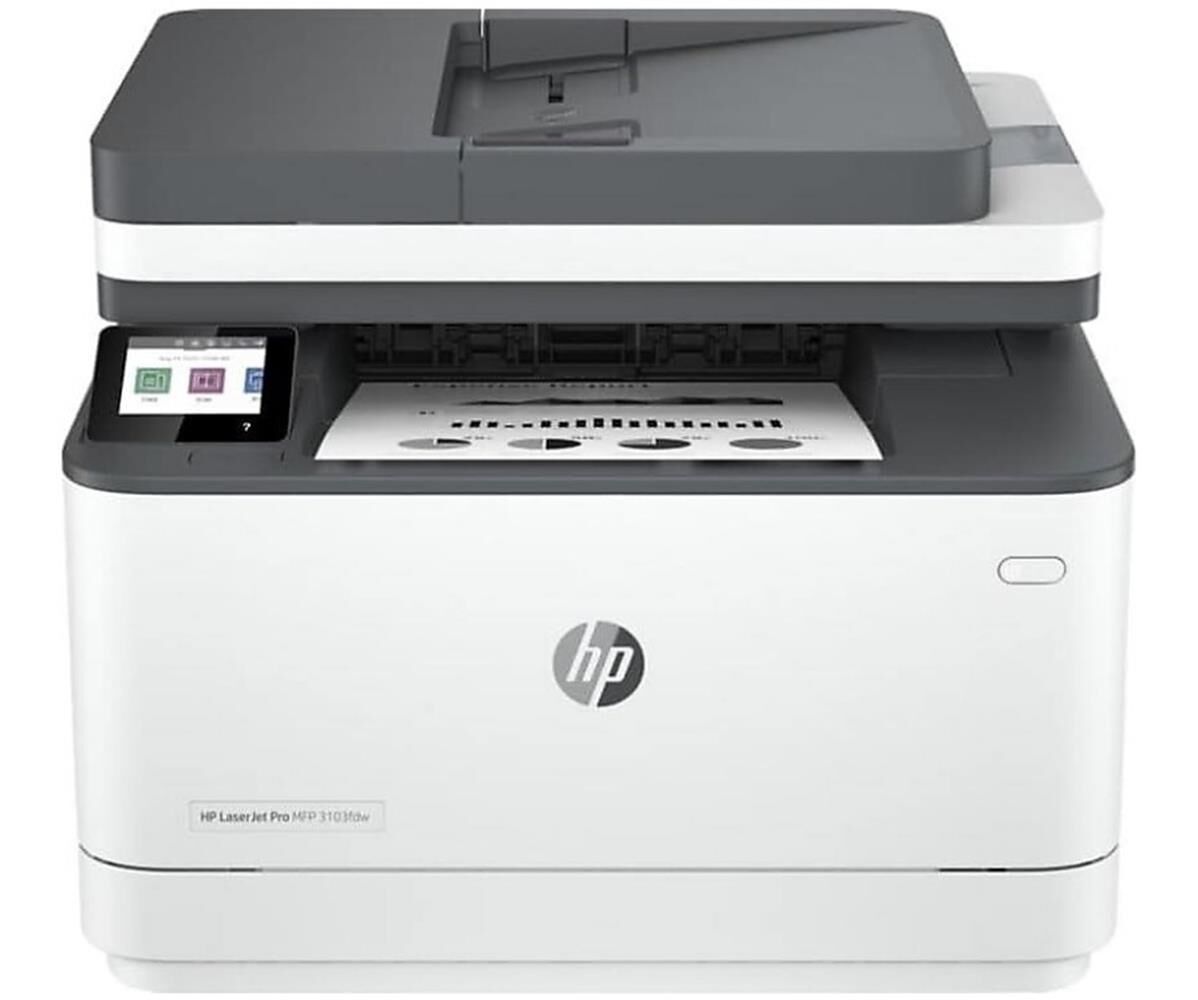 HP 3G632A 3103FDW Yazıcı/Tarayıcı/Fotokopi/Faks/Network/Wifi Çok Fonksiyonlu Lazer Yazıcı