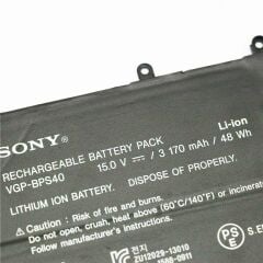 Sony Vaio SVF14N, SVF15N, VGP-BPS40 orjinal Batarya Pil