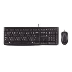 Logitech 920-002560 MK120 Q Usb Standart Kablolu Klavye Mouse Set