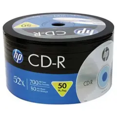 HP CD-R CRE00070-3 52X 700 Mb 50'li Paket BOŞ CD