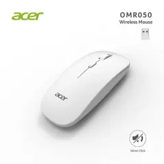Acer Omr050 Beyaz Kablosuz Sessiz Tuşlu Mouse 1000-1200-1600 DPI