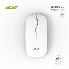 Acer Omr050 Beyaz Kablosuz Sessiz Tuşlu Mouse 1000-1200-1600 DPI