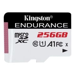 Kingston SDCE/256GB 256GB microSDXC Endurance 95R/45W C10 A1 UHS-I Card Only Hafıza Kartı