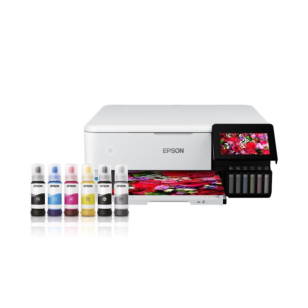 Epson L8160 MEA Yazıcı/Tarayıcı/Fotokopi Renkli Mürekkep Tanlı Yazıcı (6 RENK)