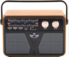 Kemai MD-507BT Kumandalı Bluetooth USB TF Kart Nostaljik Radyo