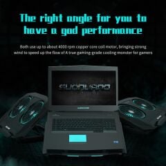 Newface SR03 Fanlı Laptop Standı - Mavi