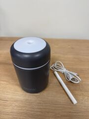 Asonic HN21 Matte Gri 2W 300ML kapasiteli 4 Saat Çalışabilir RGB Mini Oda Nemlendirici