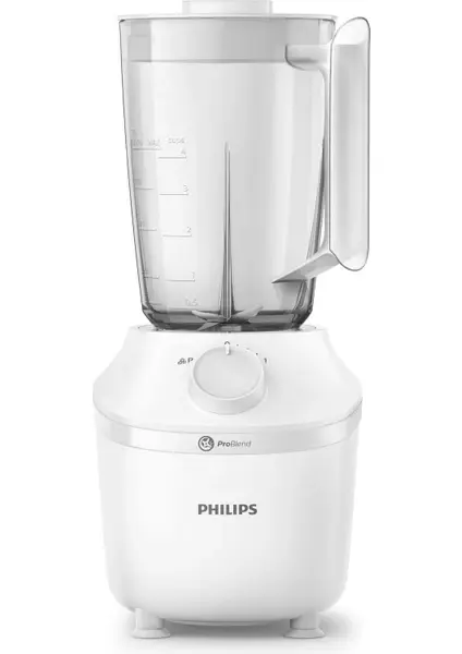 Philips 3000 Serisi Blender, ProBlend Teknolojisi, 450W, 1,9 Lt, Paslanmaz Çelik Bıçaklar, Beyaz, HR2041/00
