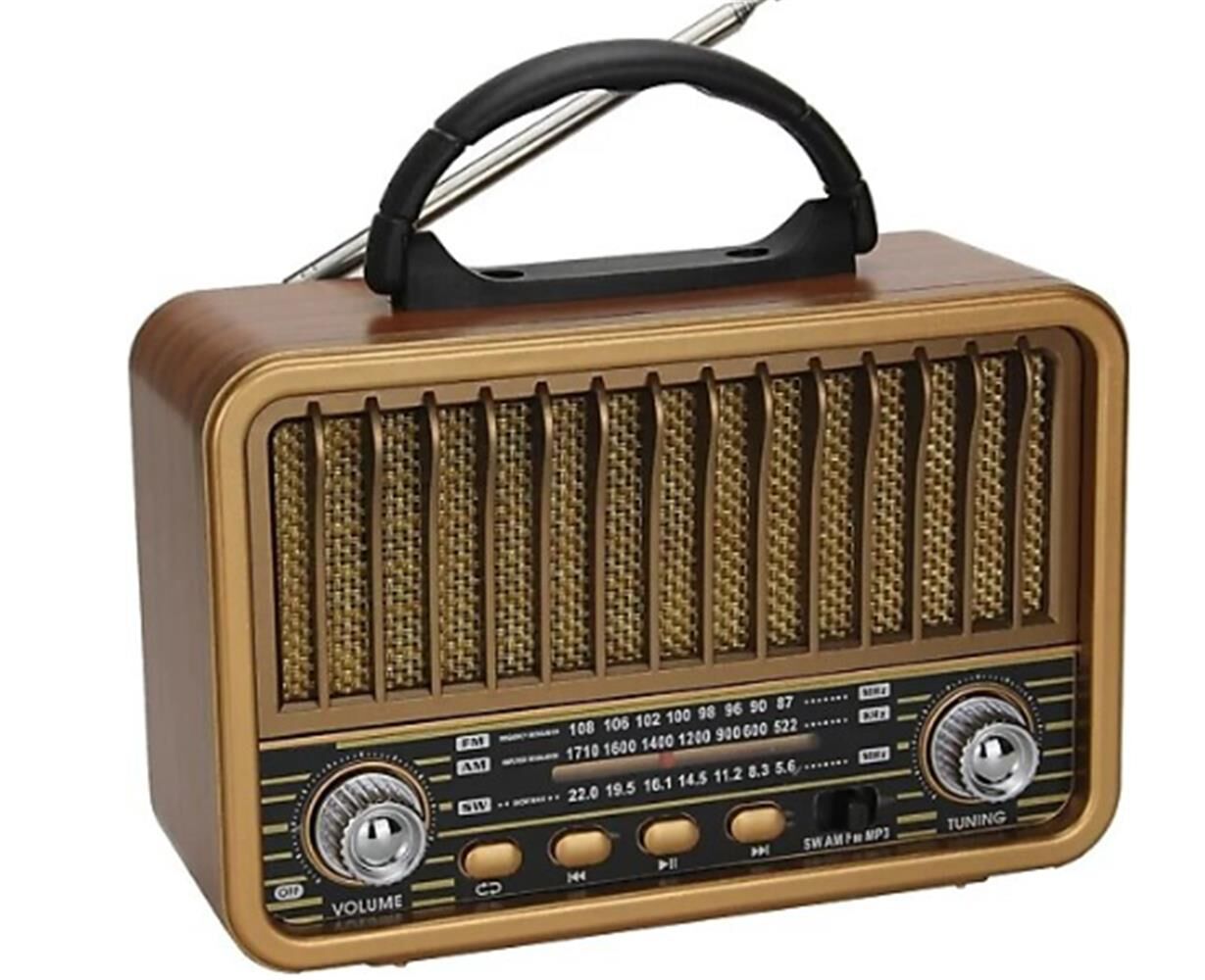 Everton Rt-841 Bluetooth /Usb/Tf/Am/Fm/Sw/Tws/Usb Şarj Nostaljik Radyo