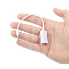 Dark 2x3.5mm Stereo Dişi - 4pin 3.5mm Stereo Erkek Y Kablo