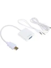 Alfais 4305 Hdmi To Vga Power Güç Ses Destekli Çevirici