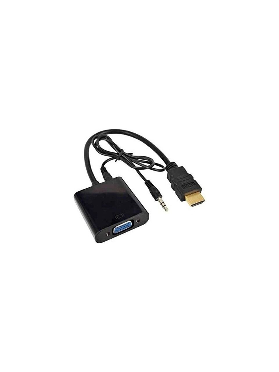 Alfais 4488 HDMI To VGA Kablo Çevirici Dönüştürücü + Ses Destekli