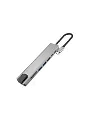 Raca Type-C 8in1 HDMI Çok Fonksiyonlu USB 3.0 Dock Station (Macbook - PC - Playstation - Xbox)