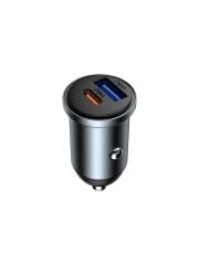 Wi-CC030 Nano Lite 35W Type-C+USB-A PD QC3.0 Hızlı Şarj Özellikli Araç Şarj Aleti