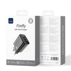 Wi-G011 Firefly Serisi GaN Tech PD Hızlı Şarj Özellikli Şarj Başlığı 45W
