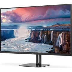 Aoc 31.5'' Q32V5CE/BK 1Ms 75Mhz 1Xhdmı 1Xdp Qhd 2560X1440 Hoparlör Freesync Vesa Siyah Monitör