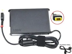 Lenovo 20v 6.75a 135w Dikdörtgen Pinli Uç Usb Tip Adaptör Şarj Cihazı 135w ADL135NLC3A, ADL135NDC3A Adl135ndc2a, Adl135ndc3a, Adl135nlc2a, Adl135nlc3a ADL135SLC3A pa-1121-72