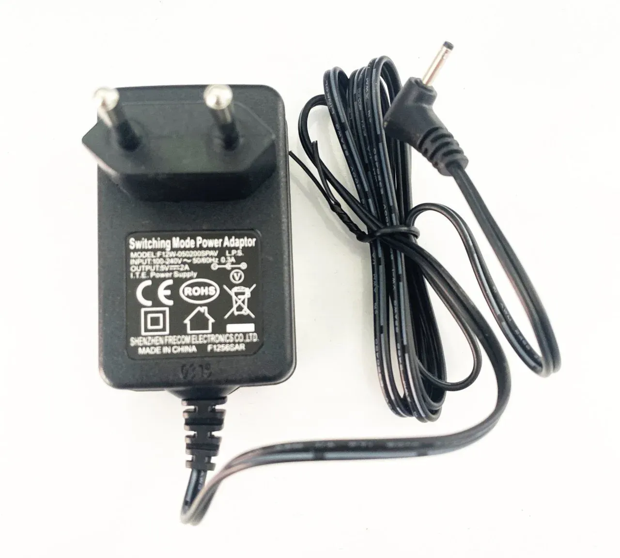 F12W-050200SPAV 5v 2A 2.5 x 0.7mm Tablet Adaptör