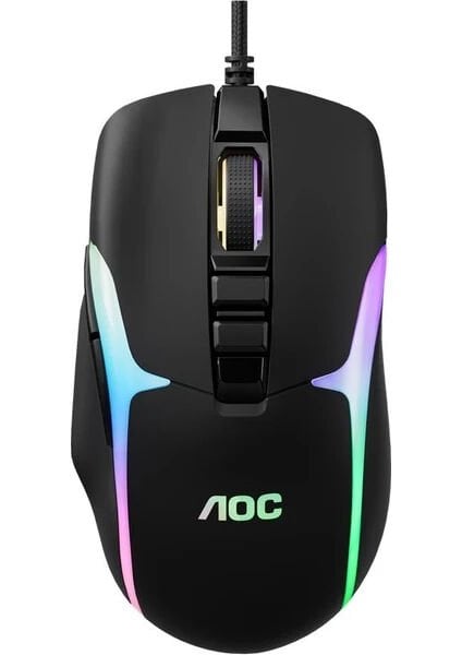 AOC GM190B-LA Kablolu Rgb Gaming Mouse