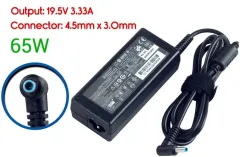 Hp Pavilion Ultrabook İğne Uç 4.5 x 3.0 mm - Pinli Uç 65w 19.5v 3.33a Notebook Adaptörü, Laptop Adaptörü