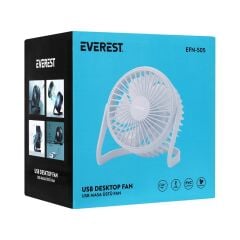 Everest EFN-505 Masaüstü Beyaz Usb Fan