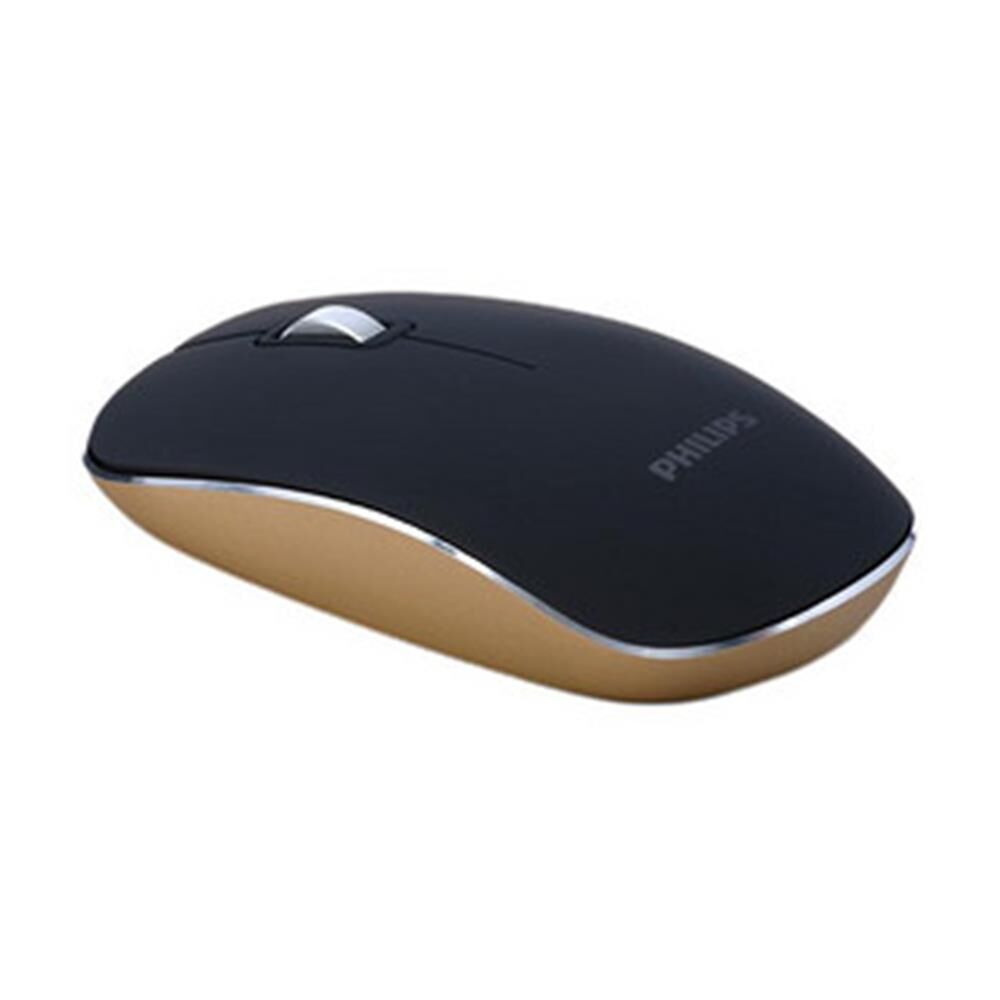 Philips SPK7323/93 Black and Gold Kablosuz Sessiz Optik Mouse