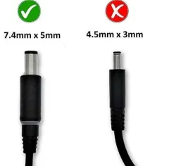 Dell 150W, 19.5V 7.7A LA130PM190, 0GYWCG, 7.4mm x 5.0mm, Kalın uç Orjinal Adaptör FA130PE1-00, DA130PE1-00