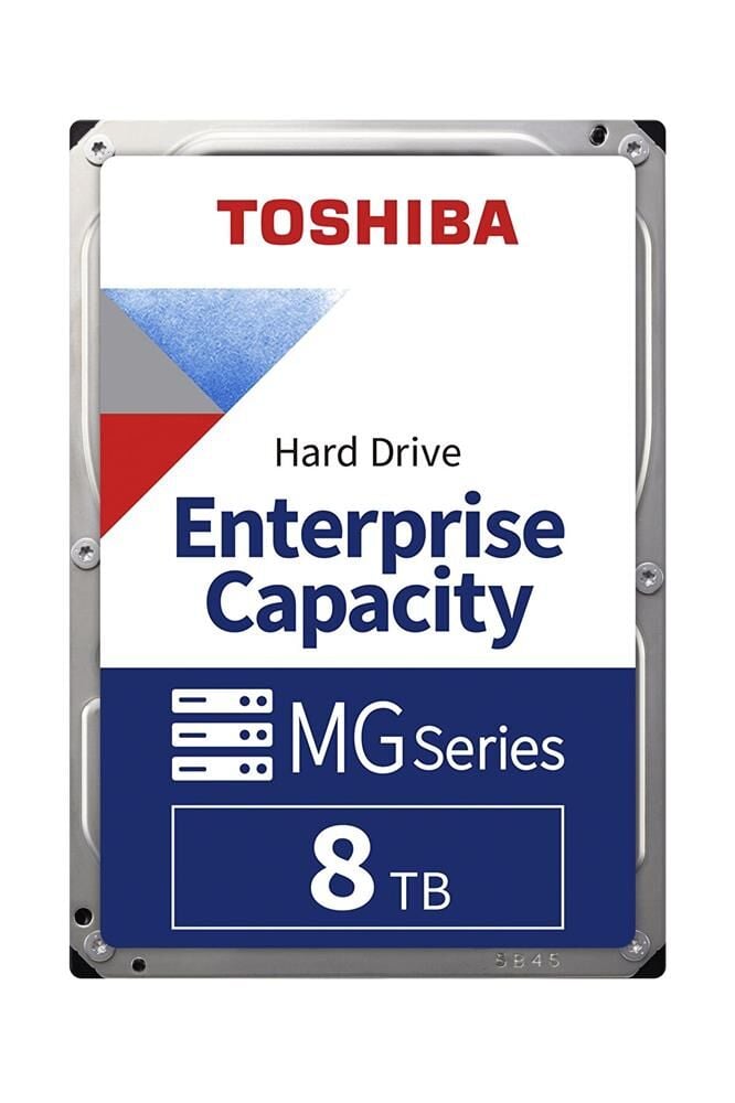 Toshiba 8TB MG08ADA800E 3.5'' 7200RPM 256Mb 7/24 Enterprice Güvenlik Diski