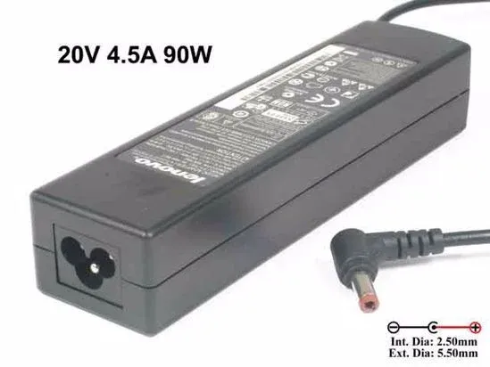 Lenovo 20v 4.5a 90w Standart Uç 5.5*2.5mm Orjinal CPA-A090a Z500 P500 G550 G560 G565 G570 G580 Z560 Z570 Z580 U510 Y550 B560 B570 B570e P580 N580 B575 V570 V570C