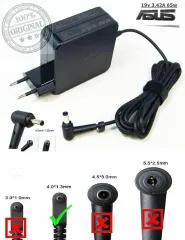 ASUS Orjinal Uç 19V 3.42A 65W 4.0x1.3mm Ultrabook Adaptör Şarj Cihazı X540 X541 X553 S432f pa-1650-33