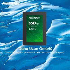 Hikvision 120Gb Ssd Disk Sata 3 Hs-Ssd-C100/120G 550Mb/420Mb Harddisk