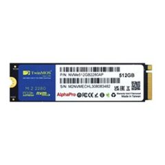 TwinMOS 512GB M.2 PCIe Gen3 NVMe SSD (3600-3250Mb/s) NVME512GB2280AP TLC 3DNAND Ssd