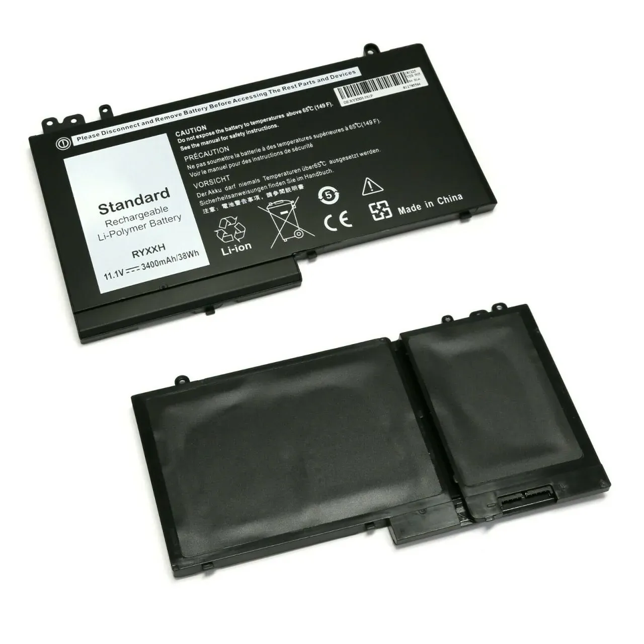 DELL Latitude RYXXH 3150 3160, E5250, E5450, E5550, E5250, E5450, E5470, E5270, E5250, RYXXH 05TFCY, 09P4D2 8XC, R5MD0, 5TFCY, VVXTW, 9P4D2, 0RYXXH Batarya Pil
