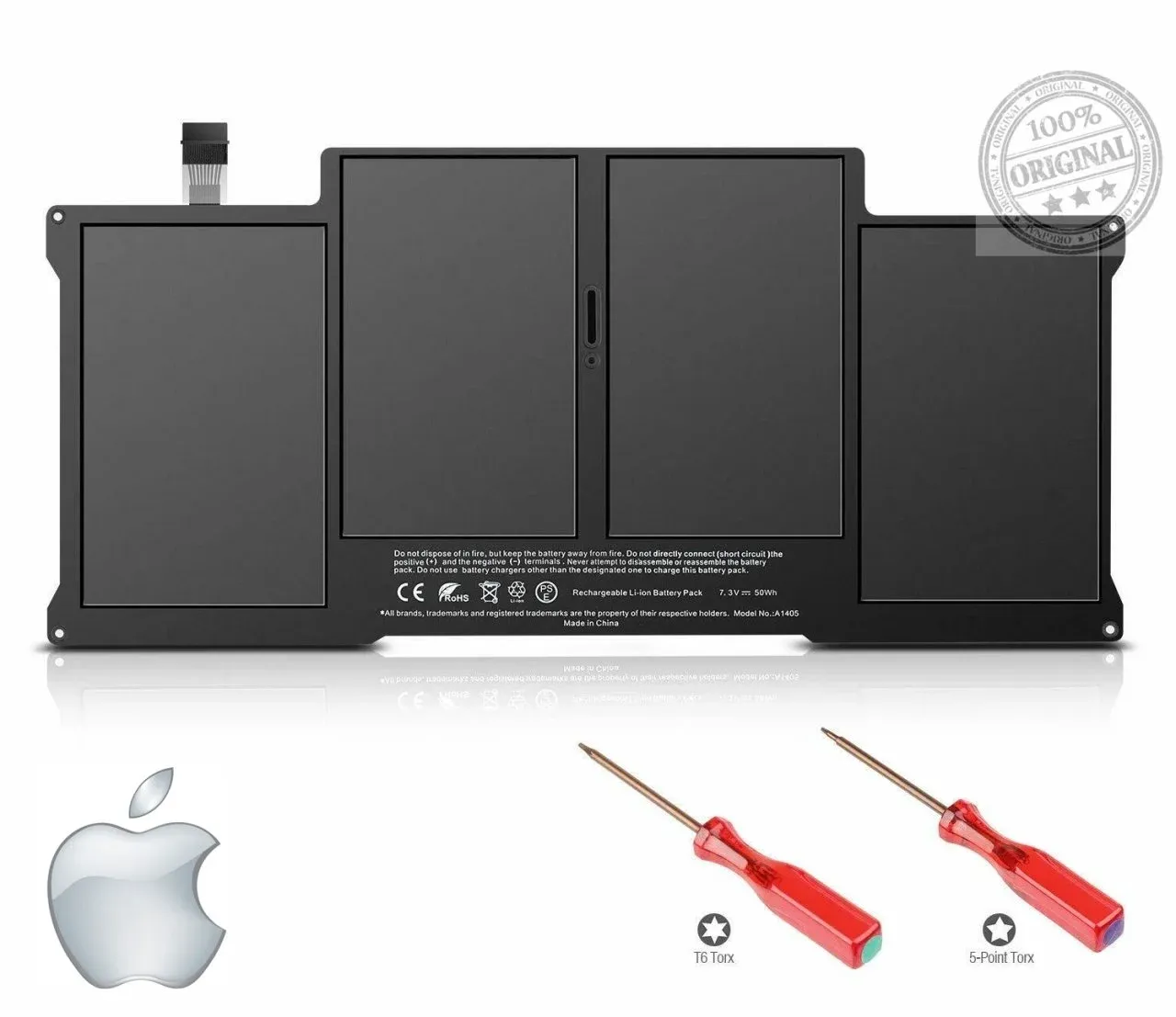 Orjınal Apple Macbook Air A1377 - Apple MacBook AIR EMC 2925, EMC 2632 13'' A1466 A1405 A1377 2013-2015 Batarya Pil