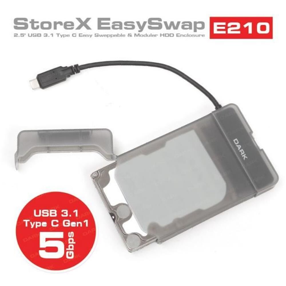 Dark Storex E210 2.5'' USB 3.1(Gen1) Type-C SATAI/I