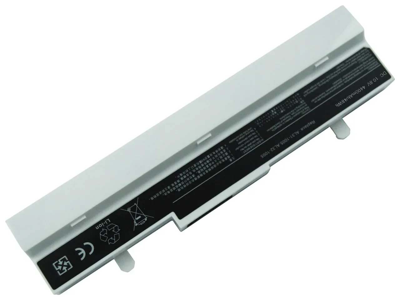 Asus Eee PC Beyaz 1001HA, 1005HA, 1005HAG, 1005PE, 1005PX, 1101HA Batarya, Asus AL31-1005, AL32-1005, ML31-1005, ML32-1005, PL31-1005, PL32-1005 Pil Asus Eee PC 1001HA 1005HA 1005HAB 1005HAG 1005PE, 1005PX, 1101HA ASUS Eee PC 1001 1001H 1001HA 1001HA