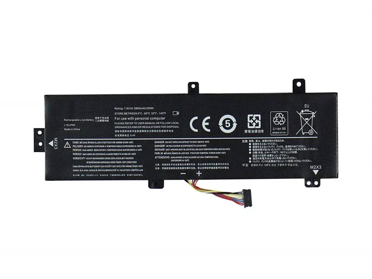 Lenovo Muadil ideapad 310-15ABR, 80ST, 310-15ISK, 310-15IAP, 80TT, 310-15IKB, 80TV, 310-15ISK, 80SM, 80UH AP10T000700, 5CD0135822, AP10T000C00, 510-15ISK, 80SR, 510-15IKB 80SV, L15C2PB7 Batarya Pil