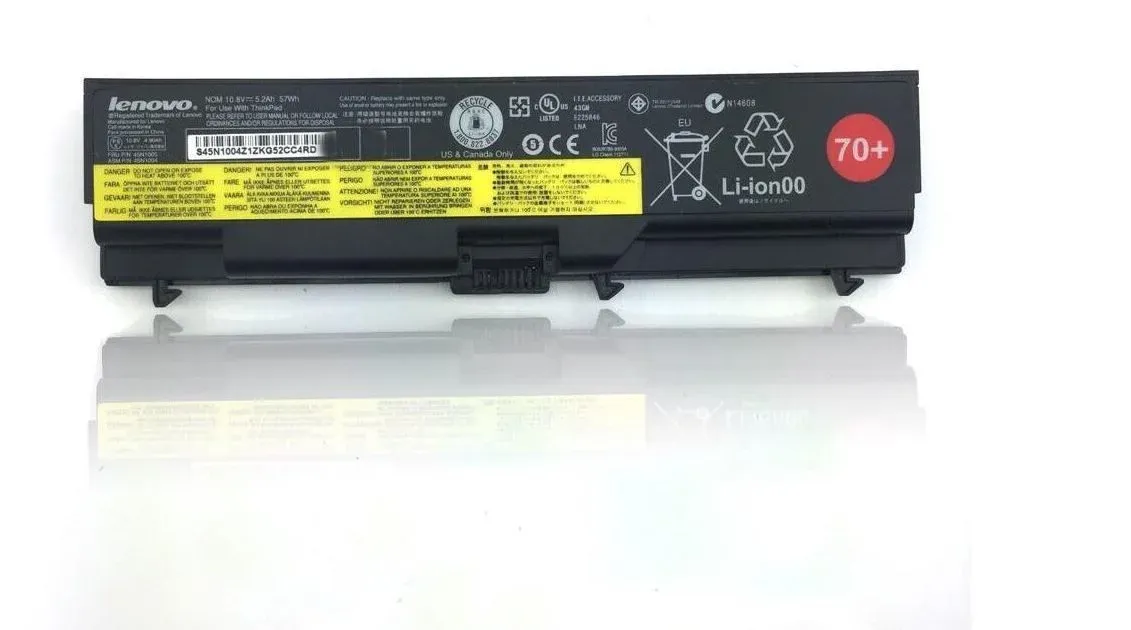 Lenovo ThinkPad orijinal L430, 2465, 2466, 2468, T530 2359, 2392, 2394, L530 2475, 2478, 2479, 2481, T530I, T430, 2342, 2344,2347, 2349, 2351, 2352, W530, 2436, 2438, 2439, 2441, 2447, T430I, W530I, 45N1000, 45N1001, 45N1004, 45N1005, Batarya Pil