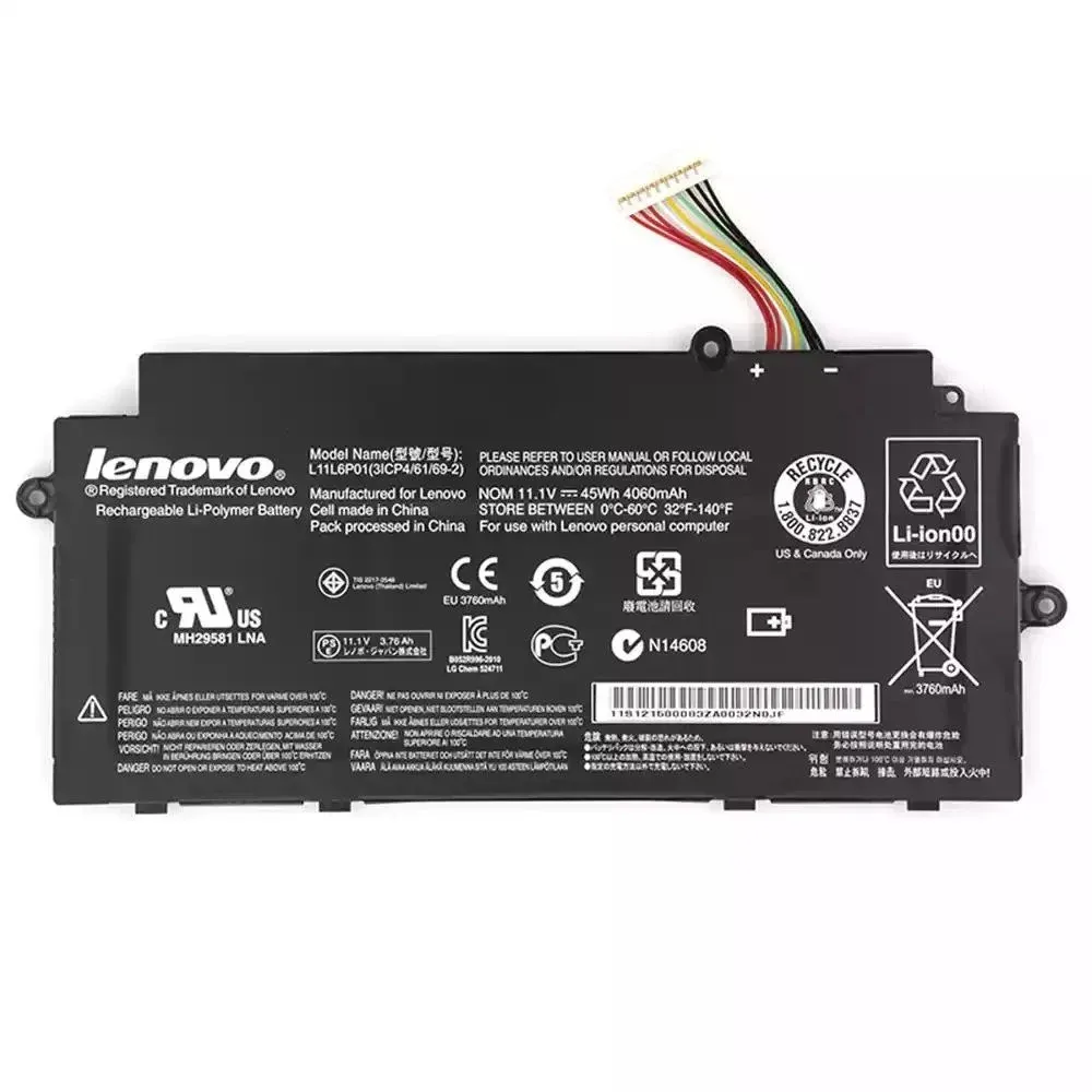 LENOVO IdeaPad U31 Touch IdeaPad U510 20191 L11L6P01 L11M1P02 L11M3P02 Orjinal Batarya pil