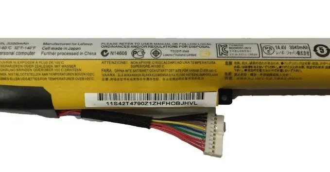 Lenovo Orjınal Genuine Z400 Z410 Z500 Z510 P500 L12L4K01 L12S4K01 L12M4E21 L12M4K01 L12S4E21 4INR19/65-1 4INR19/66 20202 20221 20287 lenovo P500 Z500 Z510 20287 80A3 20210 20202 20221 20287 Batarya Batarya Pil