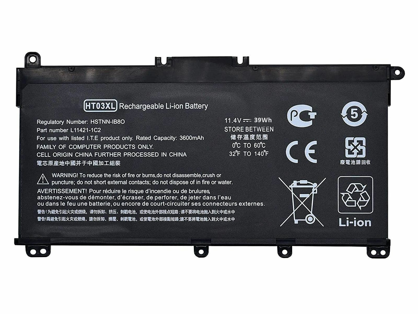 HP Ht03xl TF03XL Uyumlu 14-BF 14-bp 14-BK 15-CC 15-CD 15-CK, 17-AR x360 14-cd HP TPN-Q188, TPN-Q189, TPN-Q190, HP TPN-Q191, TPN-Q192, TPN-Q196 920046-121, 920046-421 920046-541, 920070-855 HSTNN-IB7Y, HSTNN-LB7J HSTNN-LB7X, HSTNN-UB7J Batarya Pil