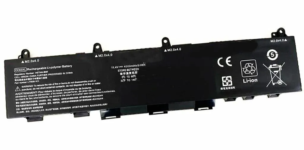 HP CC03XL HSTNN-DB9Q HSTNN-IB9F HSTNN-LB8Q L77608-271 L77608-421 L78555-005 L77608-1C1 L77608-2C1 ZBook Firefly 14 G7 G8, Probook 635 Aero G7, 635 Aero G8, HP EliteBook 830 G7, 835 G7, 840 G7, 845 G7, 830 G8, 835 G8, 840 G8, 845 G8, Serisi Batarya