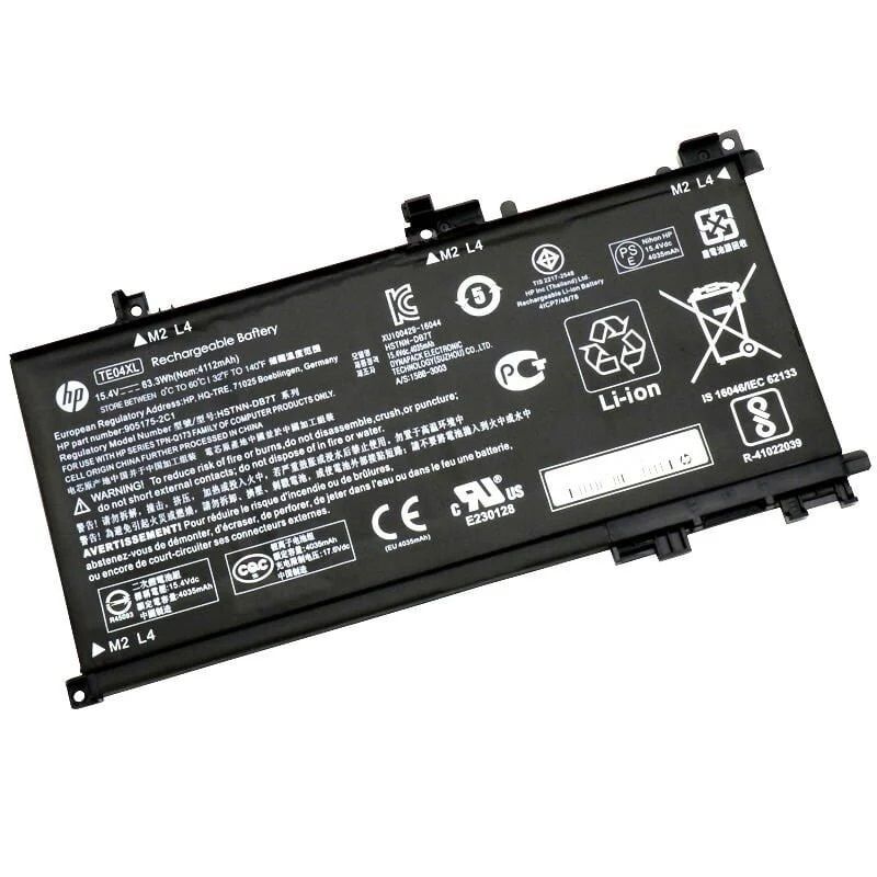 HP Orjınal TE03XL TE04XL Omen 15-ax, Pavilion 15-BC, TPN-Q173 849910-850 849570-541 hp 15-bc 7265NGW Batarya Hp Pili