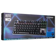 Altec Lansing ALGK8404 Siyah/Gümüş BLUE SWITCH Rainbow 87 Tuşlu Mekanik Gaming Oyuncu Klavye
