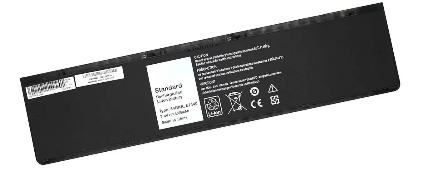 Dell Latitude P40G, P40G002, E7400 E7440 E7450 E7420 3RNFD, G95J5, 34GKR, 0909H5 3RNFD, 451-BBFS, 451-BBFT, 451-BBFV, 451-BBFY, F38HT, G0G2M, G95J5, GV7HC, PFXCR, T19VW, V8XN3 7.4v 4500Mah Batarya Pil