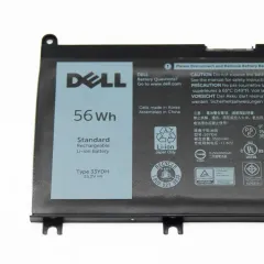 Orjinal Dell 15 7000 33YDH 9NF2 W7NKD 7FHHV PVHT1,81PF3 P30E P30E001 Inspiron 7353 7577, G3 3579 3779 G5 5587, G7 7588 gaming, Latitude 13, 3380 3480 3490 3580 3590, Inspiron 7570 7586 7573 7577 7773 7778 7779 7786, Vostro 15 7570 7580 P72F Batarya